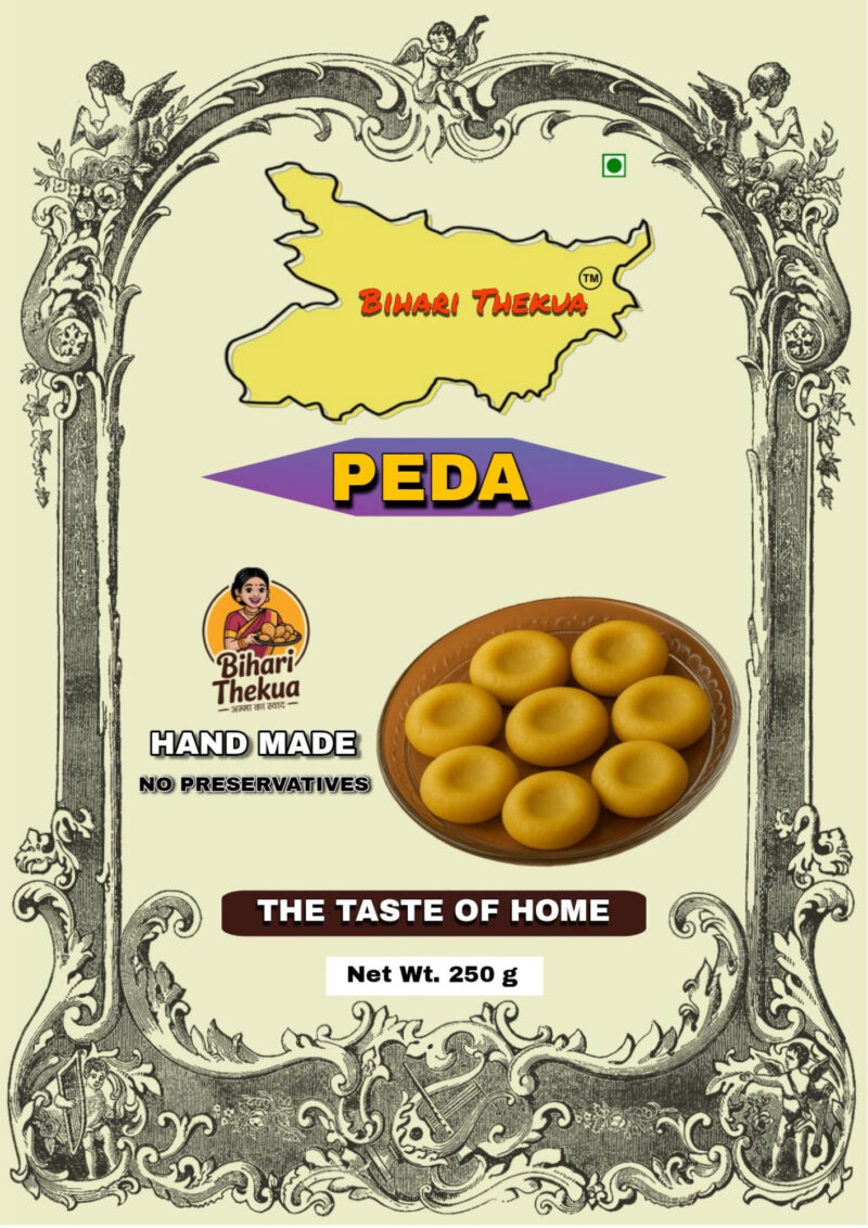 THEKUA + GUJIYA + PEDA  Bunch Of Snacks ( 250g each ) - Image 5